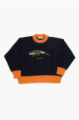 Palm angels crocodile online sweatshirt