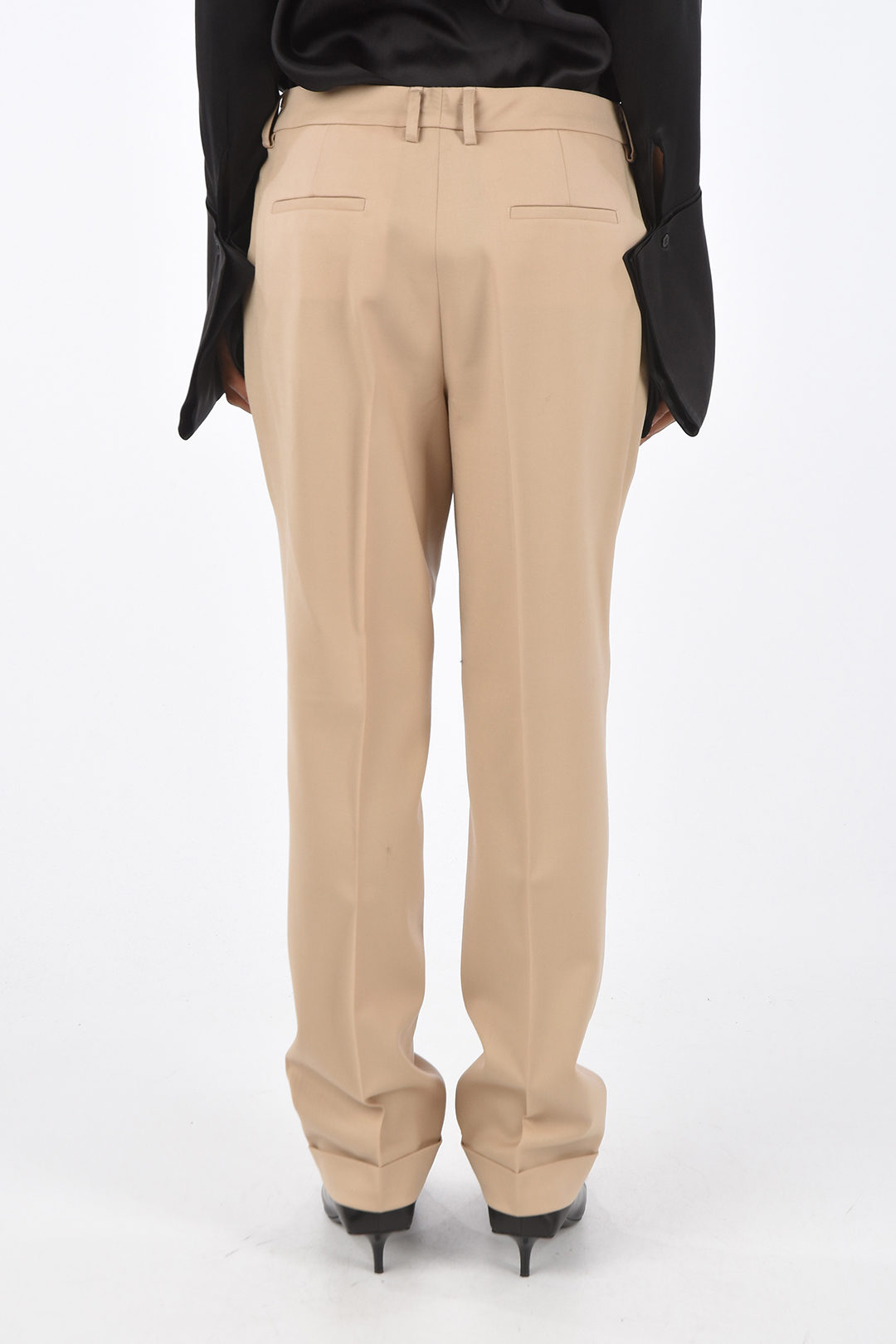 Wool terry trousers made from pure organic merino wool 53054