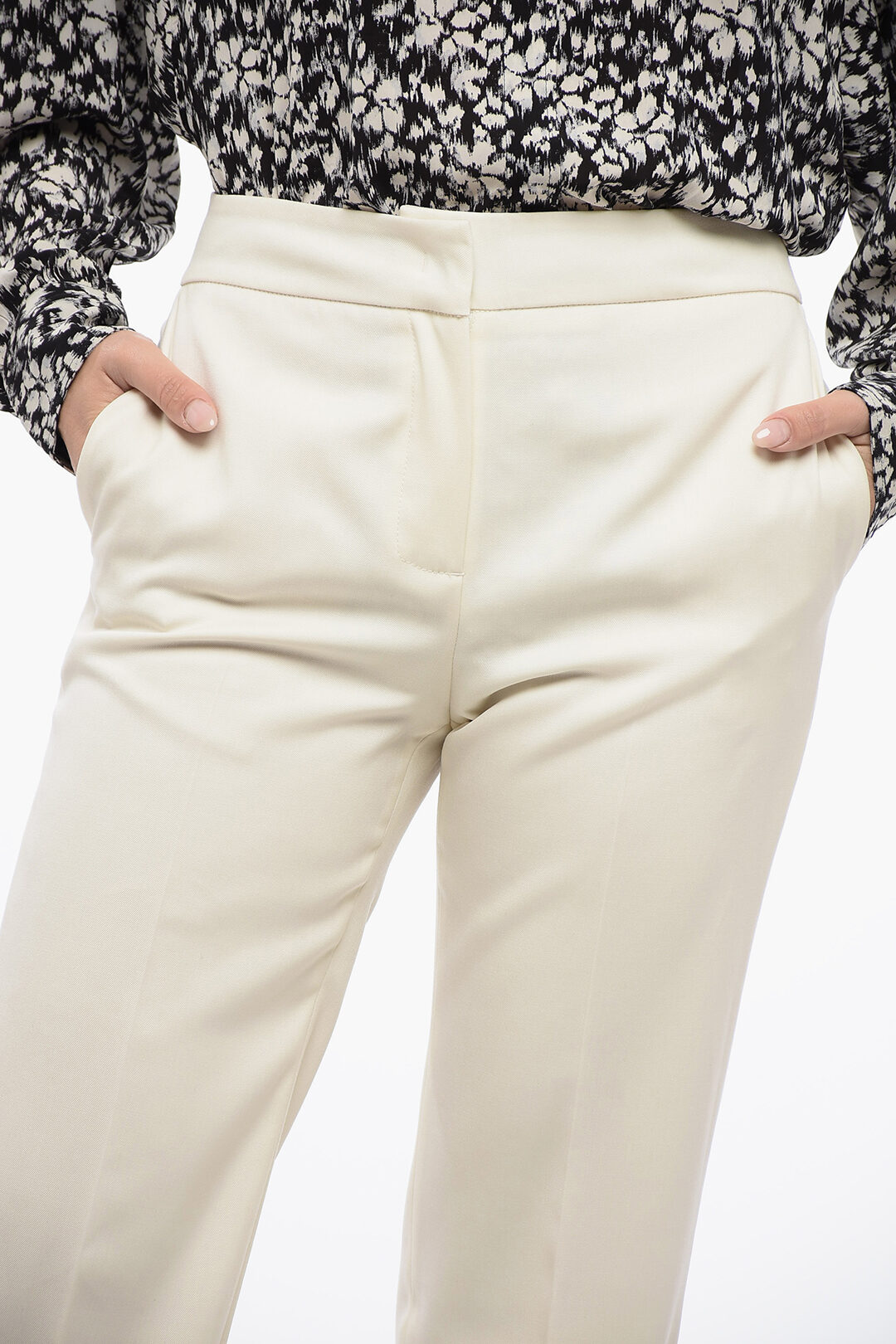 70s USA製 Wool Poli Gabadine Flare Pants - メルカリ