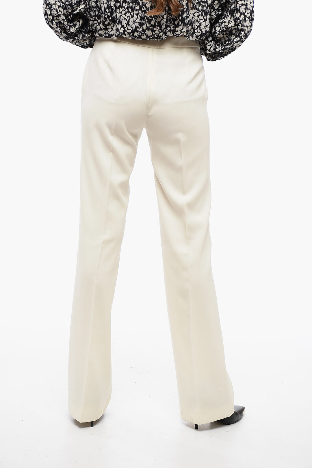 70s USA製 Wool Poli Gabadine Flare Pants - メルカリ
