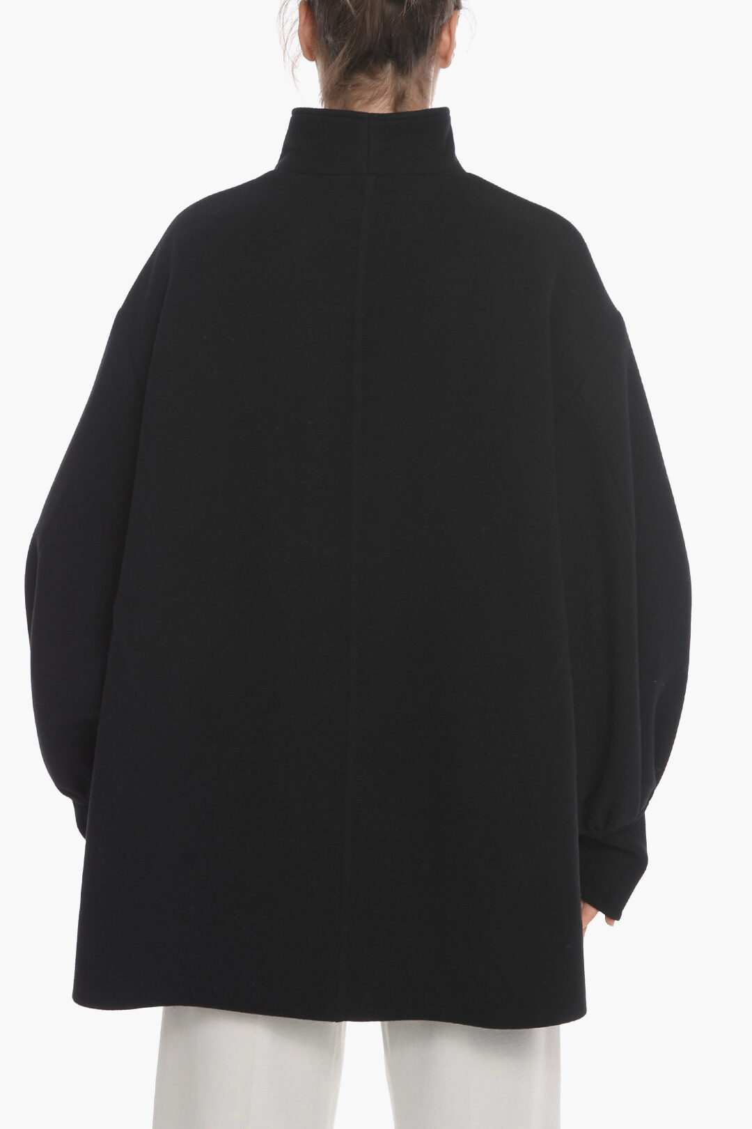 Jil Sander Virgin Wool Kaban jacket with Puffed Sleeves women - Glamood ...