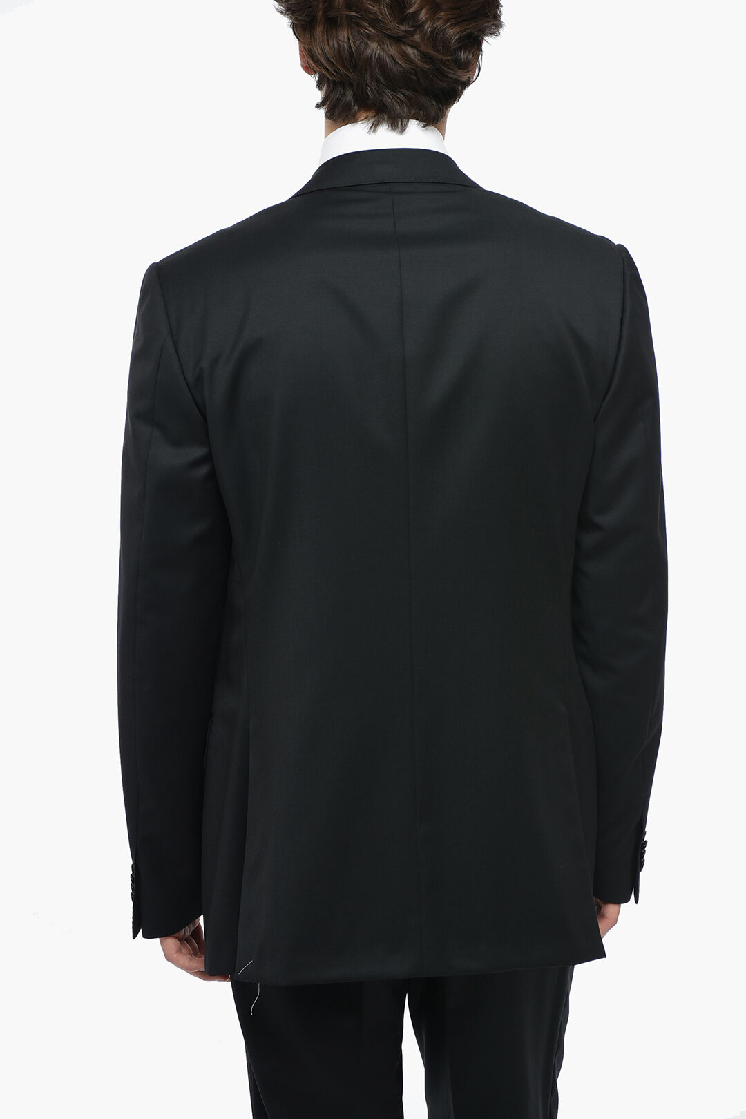 0000~Side Split LEADER Twill Virgin Wool Suit main image 1