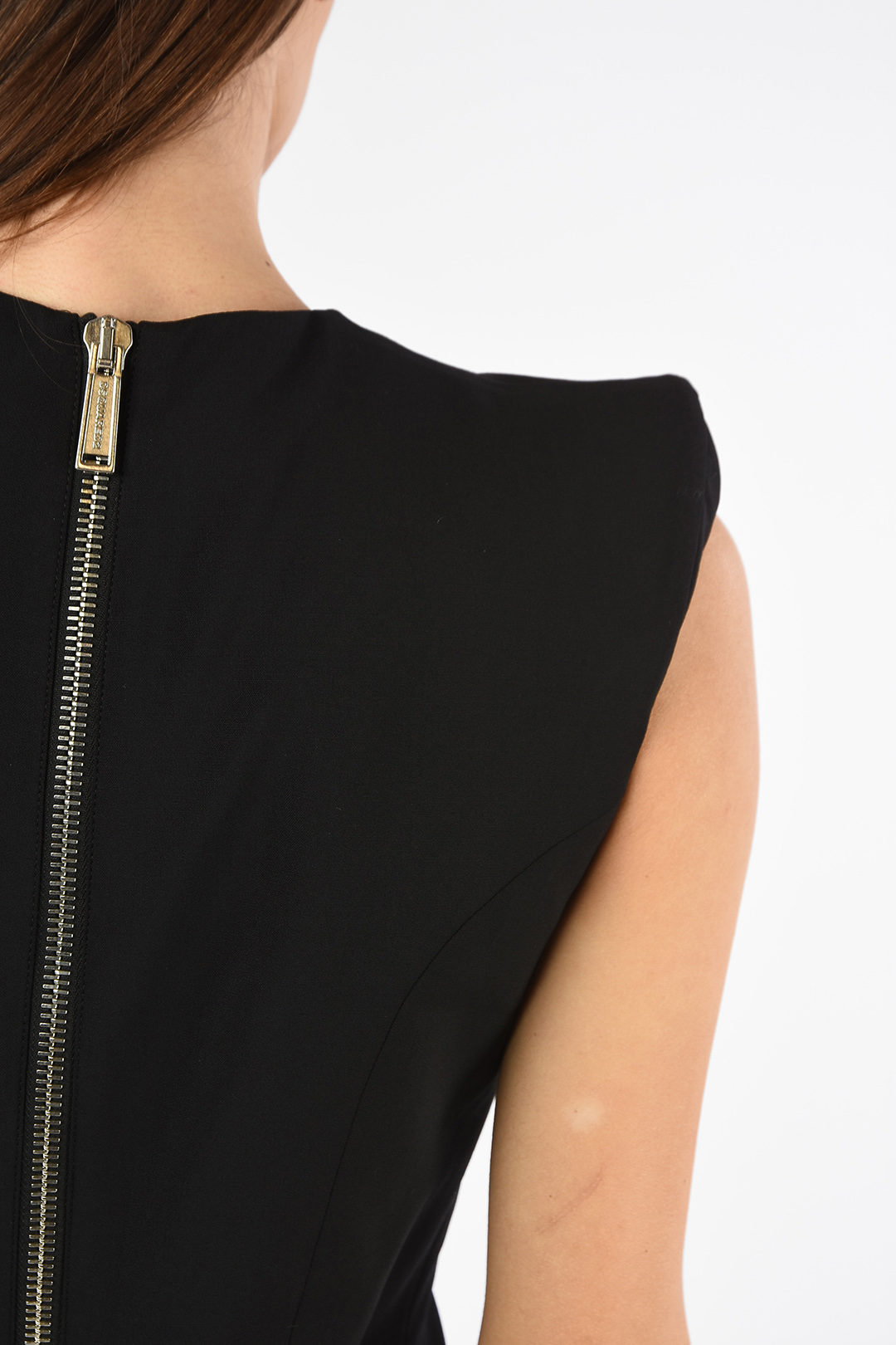 ワンピース D SQUARED2 'Bodycon' dress Dsquared2 Virgin Wool Mini Bodycon Dress with Zip Back
