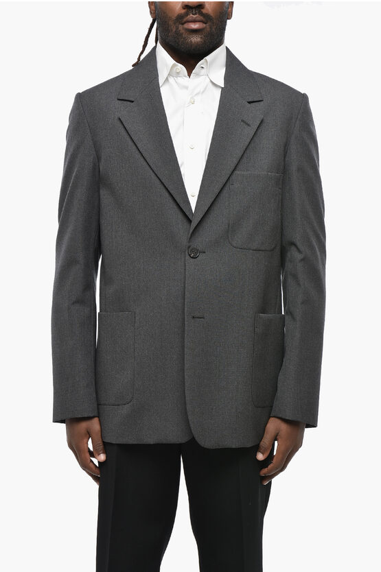 Virgin Wool Notch L… - image