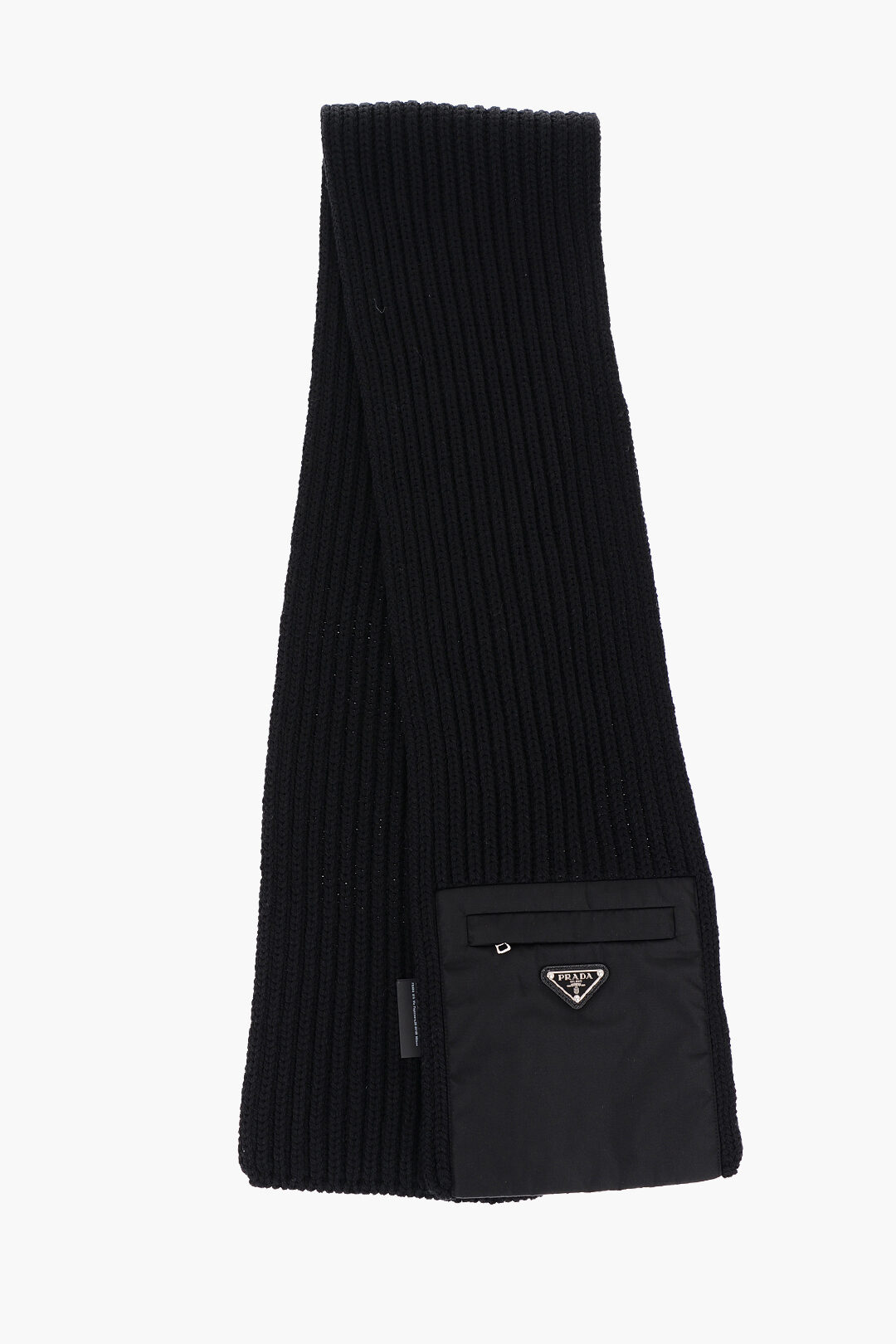 Prada Virgin wool Scarf with Pocket men - Glamood Outlet