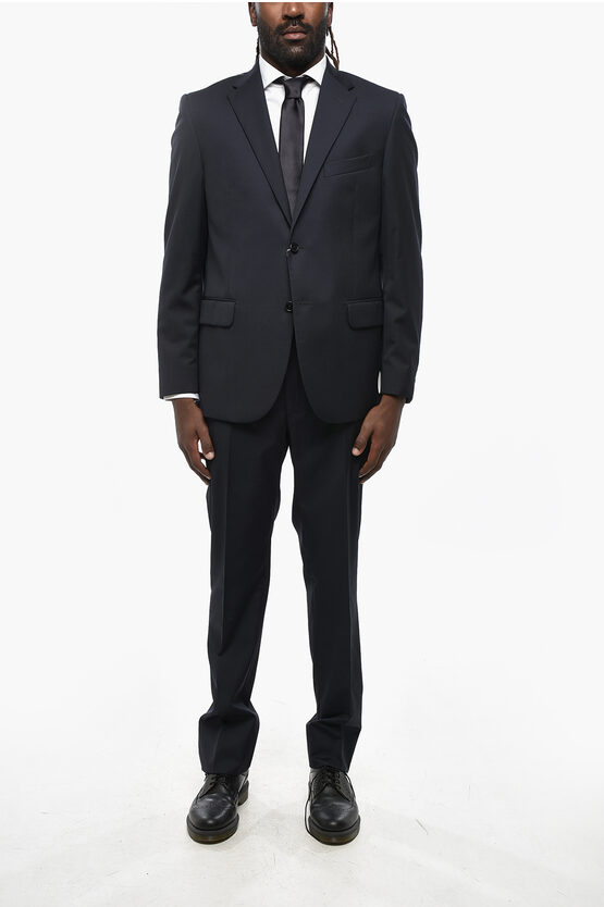 Nino Danieli Virgin Wool Side Vents 2-button Suit