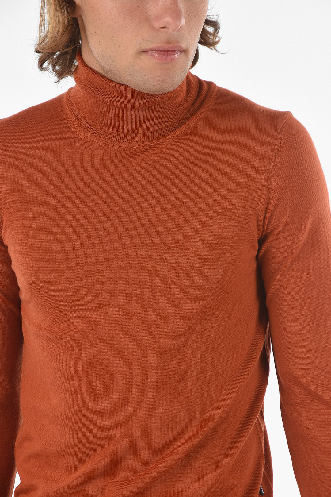 Hugo Boss Virgin Wool Turtle neck Sweater men Glamood Outlet