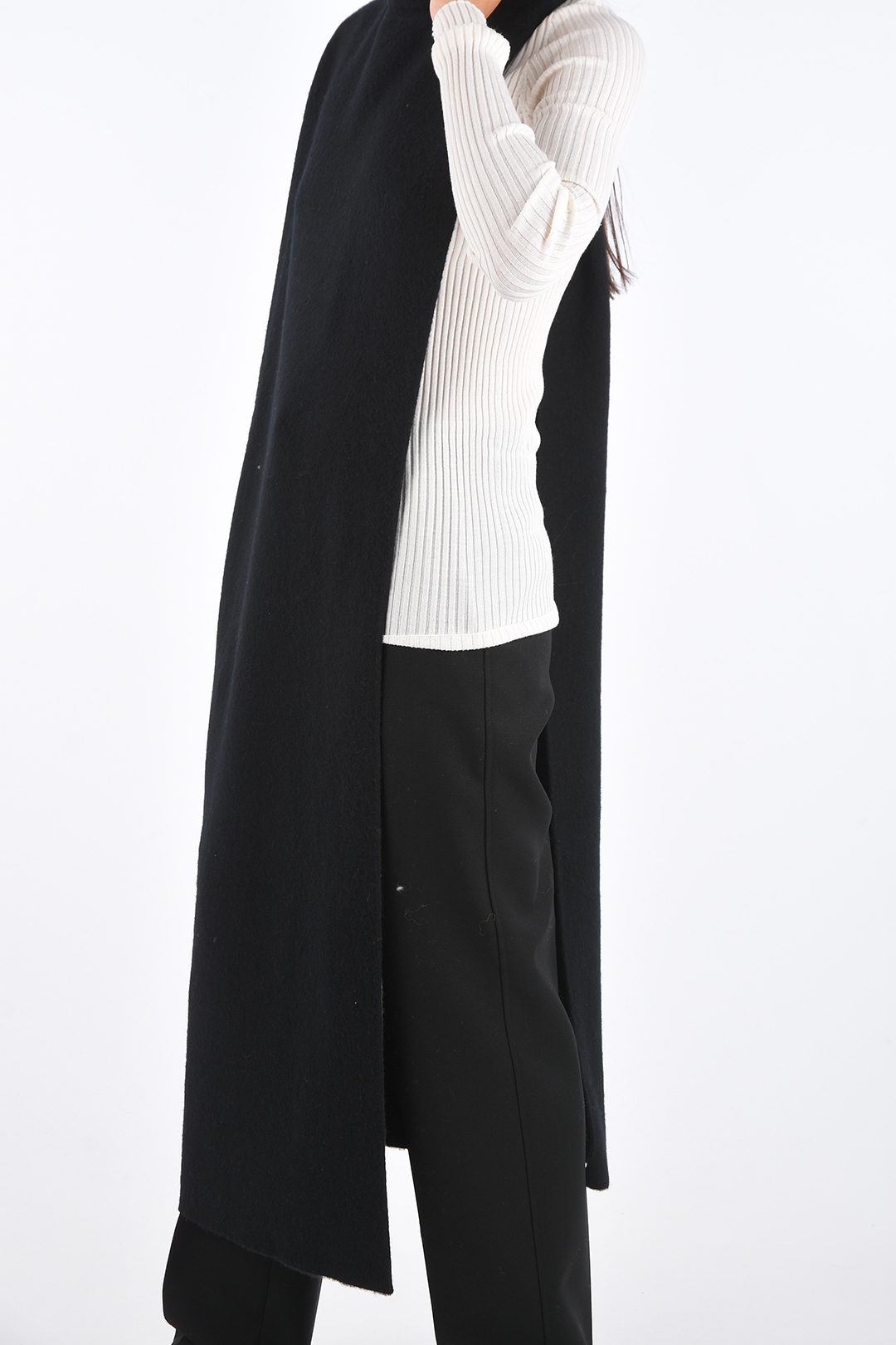 Jil Sander Virgin Wool Unstructured Cape women - Glamood Outlet