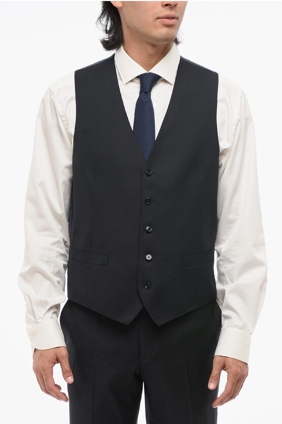 Virgin Wool Vest Wi… - image