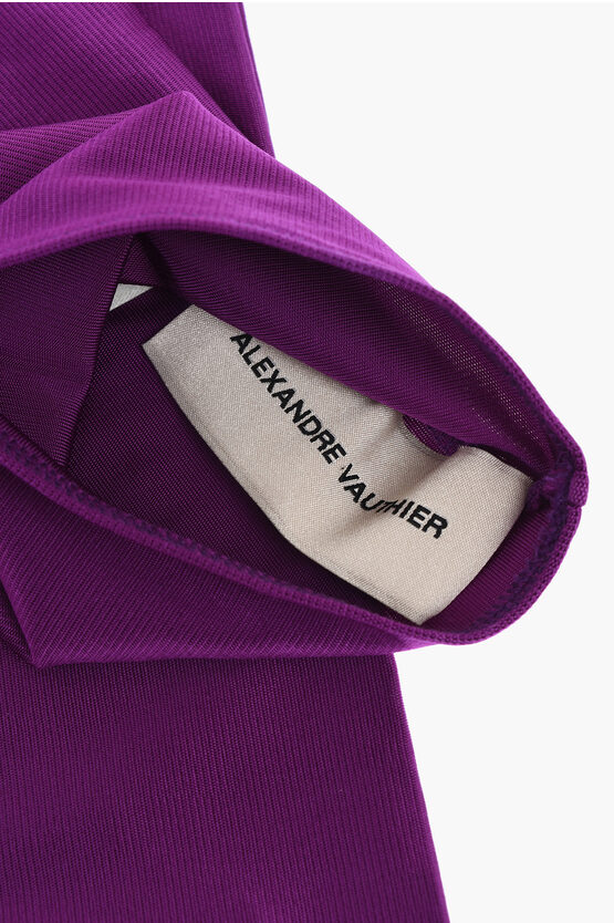 Viscose Color Block Opera Gloves