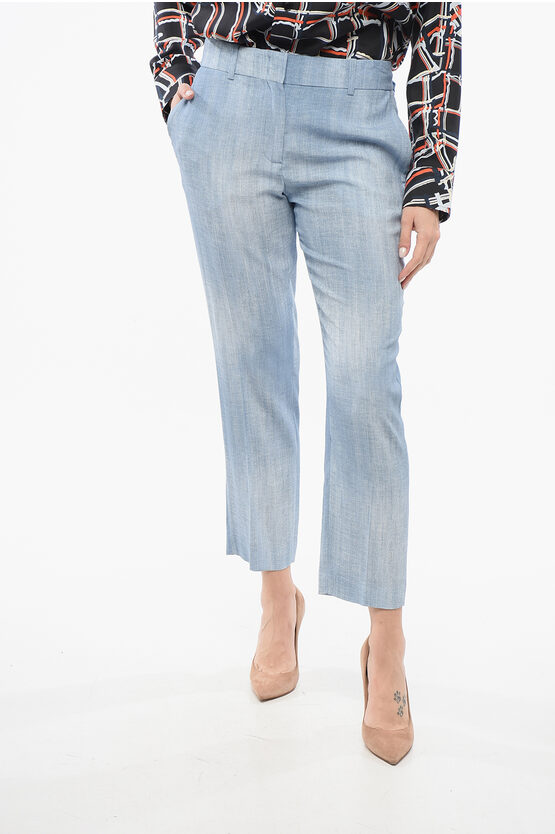 Ermanno Scervino Viscose Cropped Pants