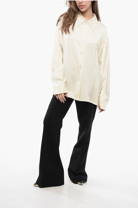 Jil Sander Viscose French Collar Shirt