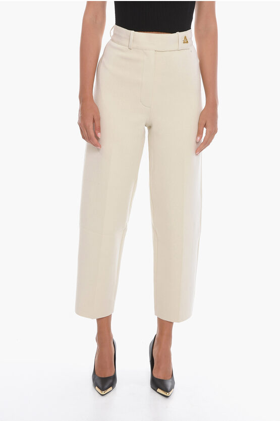 Aeron Viscose-knit Madeline Tailored Pants In Neutral