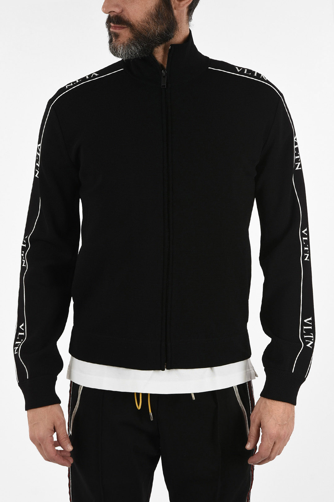 Valentino VLNT Full Zip Sweatshirt with Logo men - Glamood Outlet