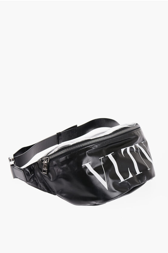 Shop Valentino Vltn Garavani Patent Leather Bum Bag