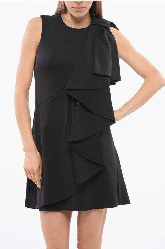 【VIKTOR & ROLF】BOW VOLANT DRESS Viktor & Rolf - Cascading Back Volant Bow Dress | Le Jour