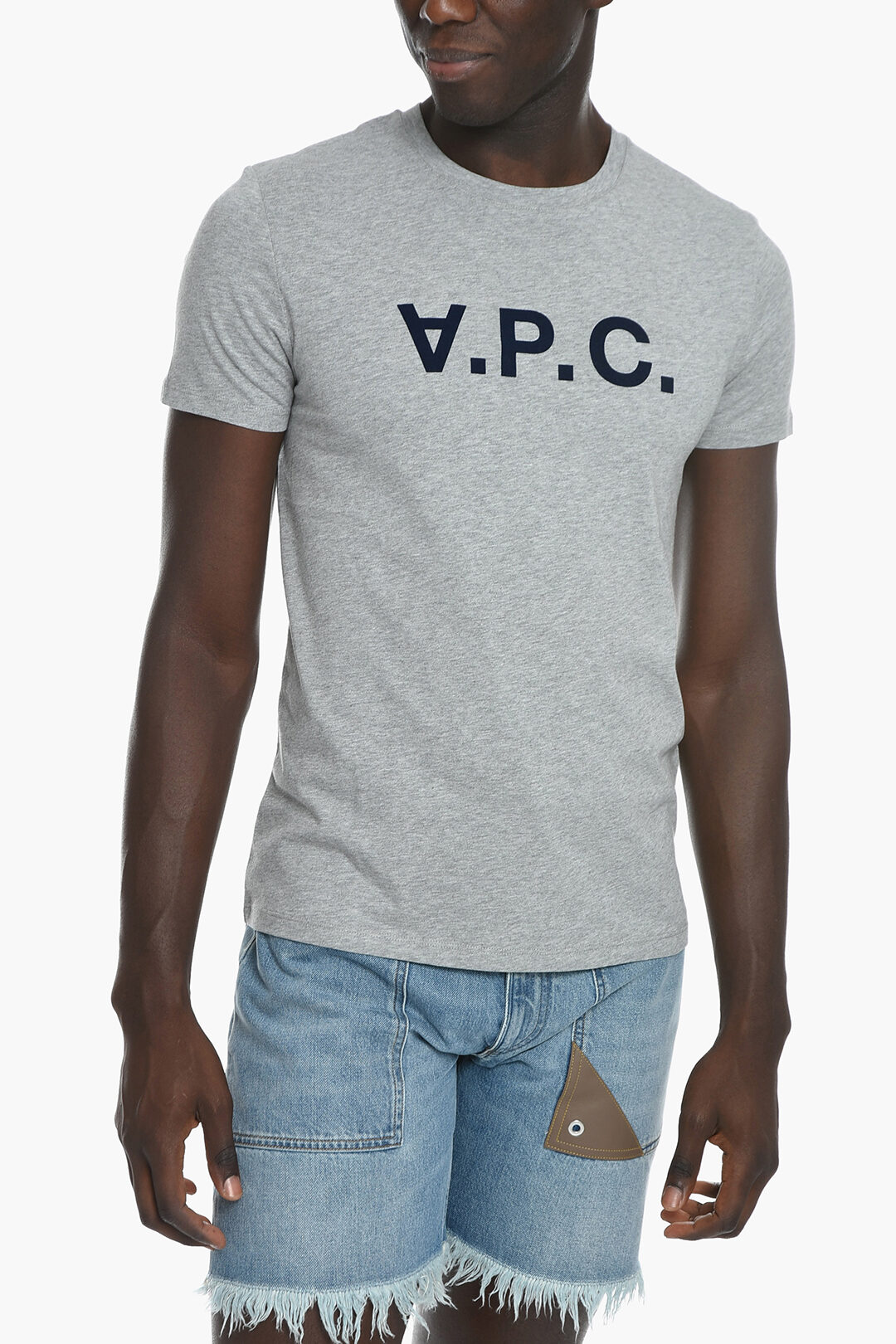 ☆【A.P.C.】☆A.P.C. VPC Velvet T-Shirt Gra.y☆Tシャツ☆ ☆【A.P.C.】☆A.P.C. VPC Velvet T-Shirt Gra.y☆Tシャツ☆ T