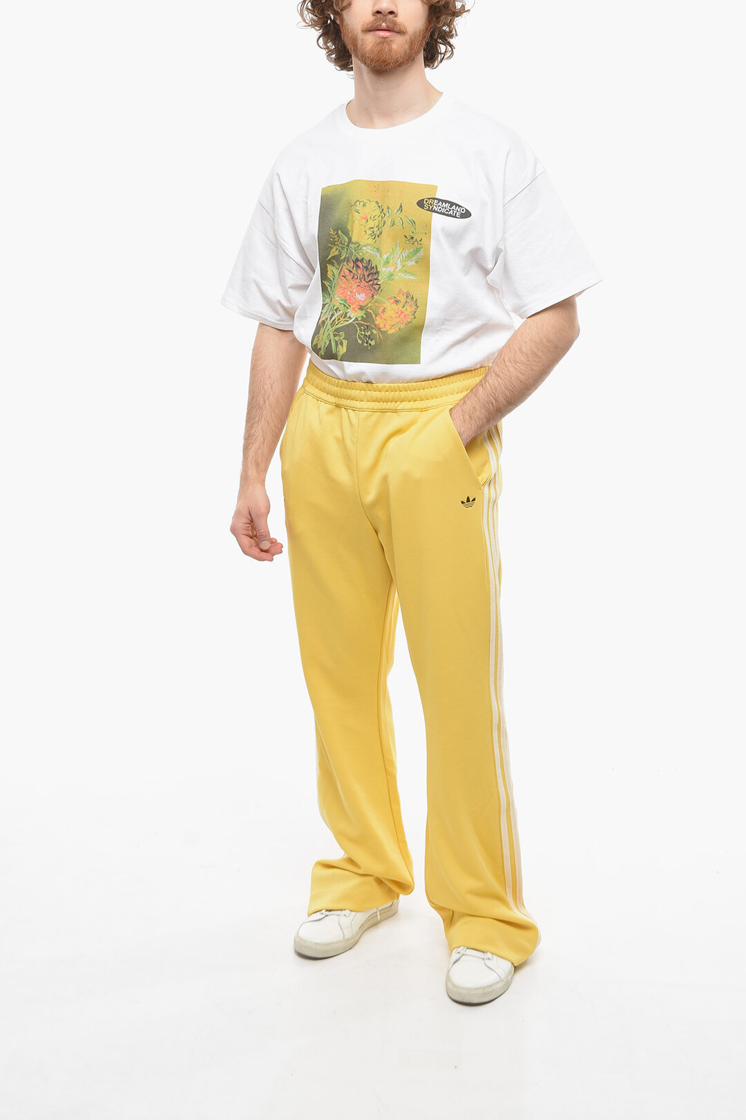 Adidas WALES BONNER Joggers a Tasche con Bande Laterali a