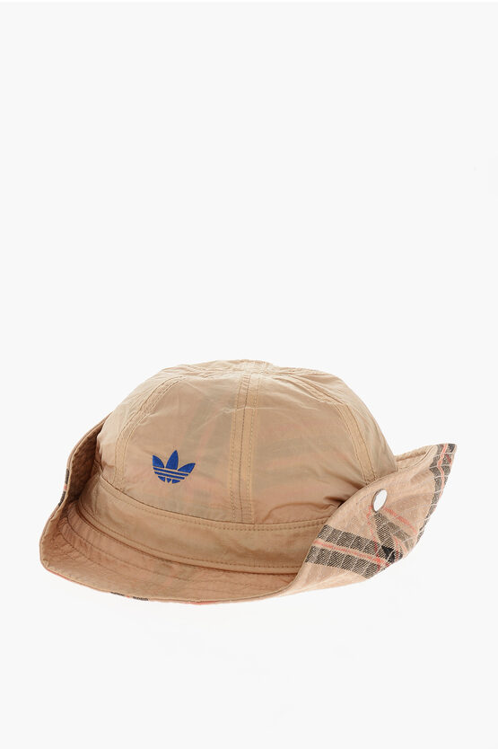 Adidas Originals Wales Bonner Reversible Bucket Hat In Brown
