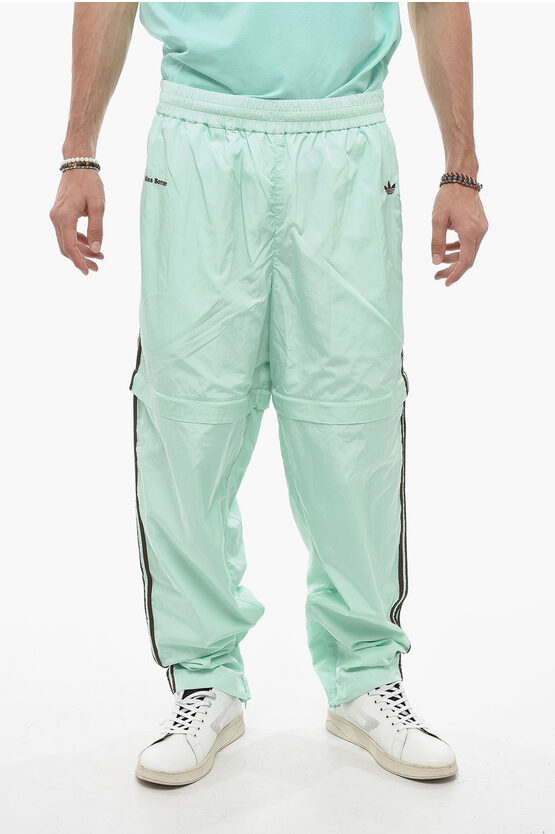 Adidas Originals Wales Bonner Straight Fit Truck Pants In Blue