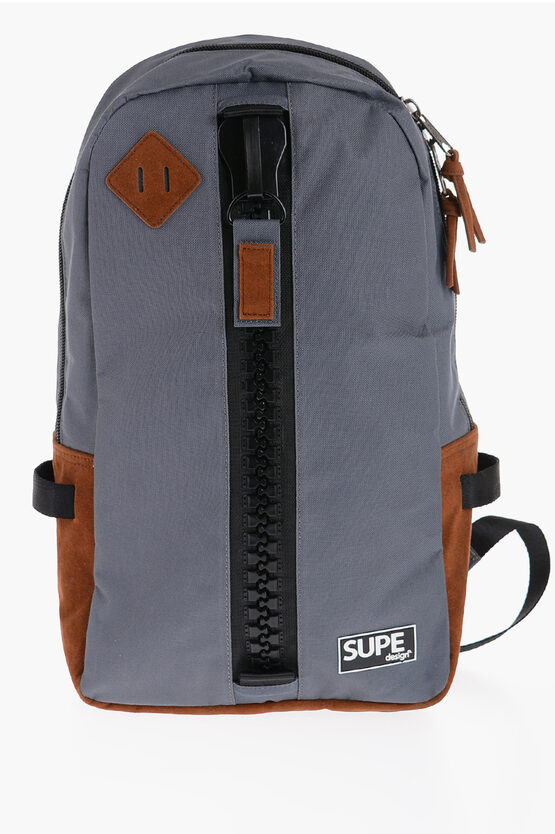 Supe Design Waterproof Fabric Day Bag Original Backpack With Maxi Zip