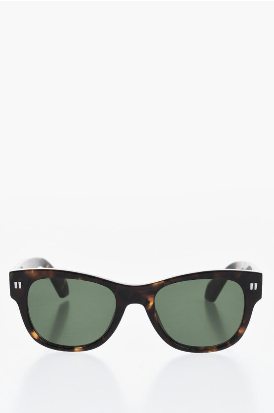 Off-white Wayfarer Designed Moab Sunglasses In Brown