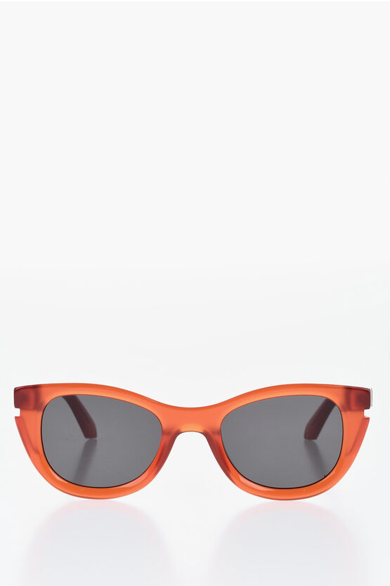 Off-white Wayfarer Framed Boulder Sunglasses In Brown