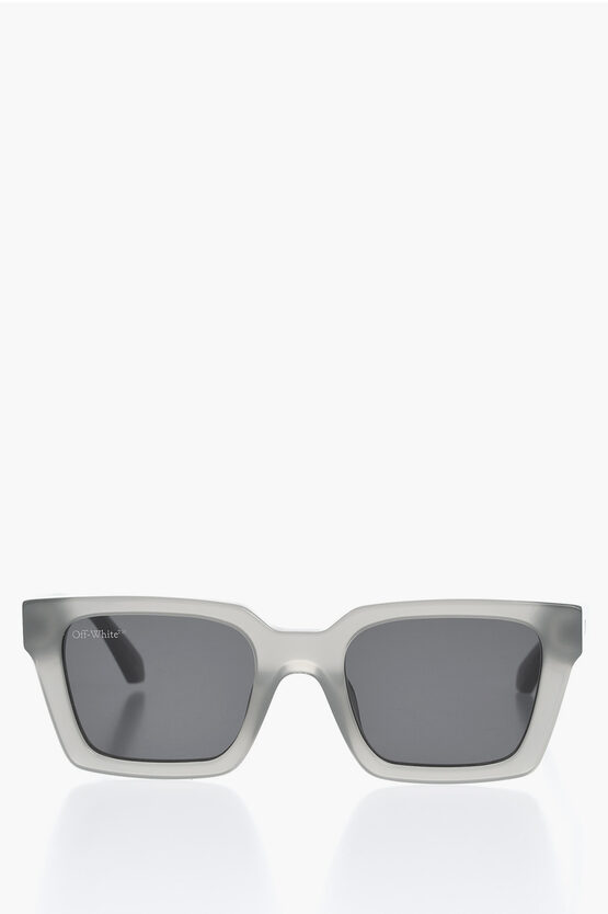 Off-white Wayfarer Palermo Sunglasses With See Through Frame