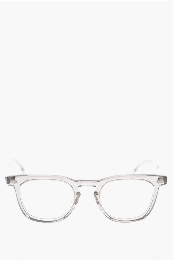 Oamc Wayfarer Sunglasses In White