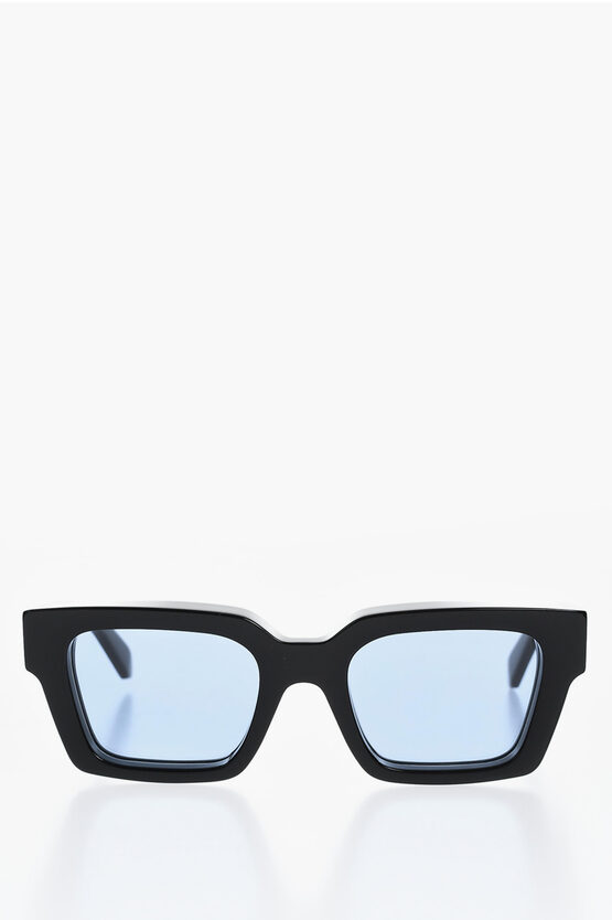 Off-white Wayfarer Virgil Sunglasses With Arrow Rods In Black