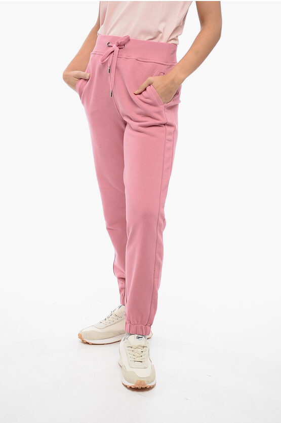 Max Mara Weekend Brushed Cotton Ululato Sweatpants In Multi