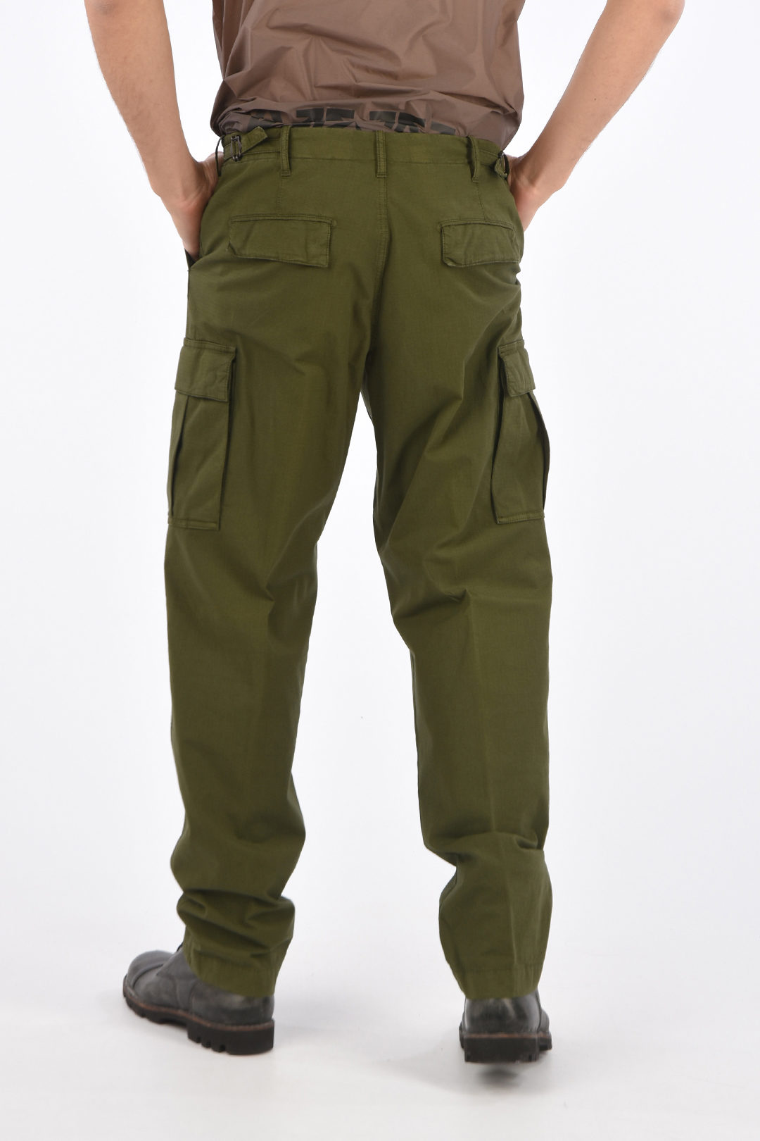 Berwich Wide cargo pants men - Glamood Outlet