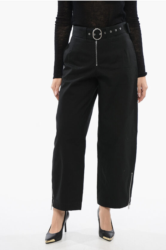 Jil Sander Wide-leg Belted Pants