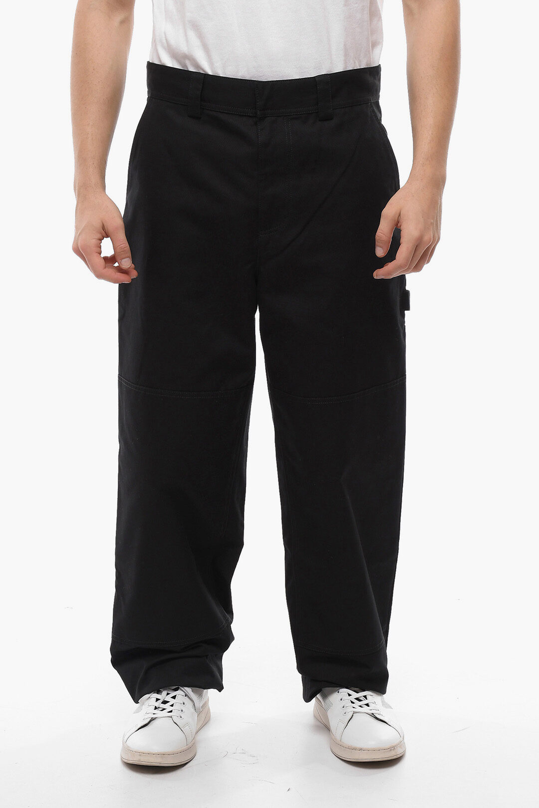 Off-White Wide Leg DIAG POCKET Cotton Cargo Pants men - Glamood Outlet