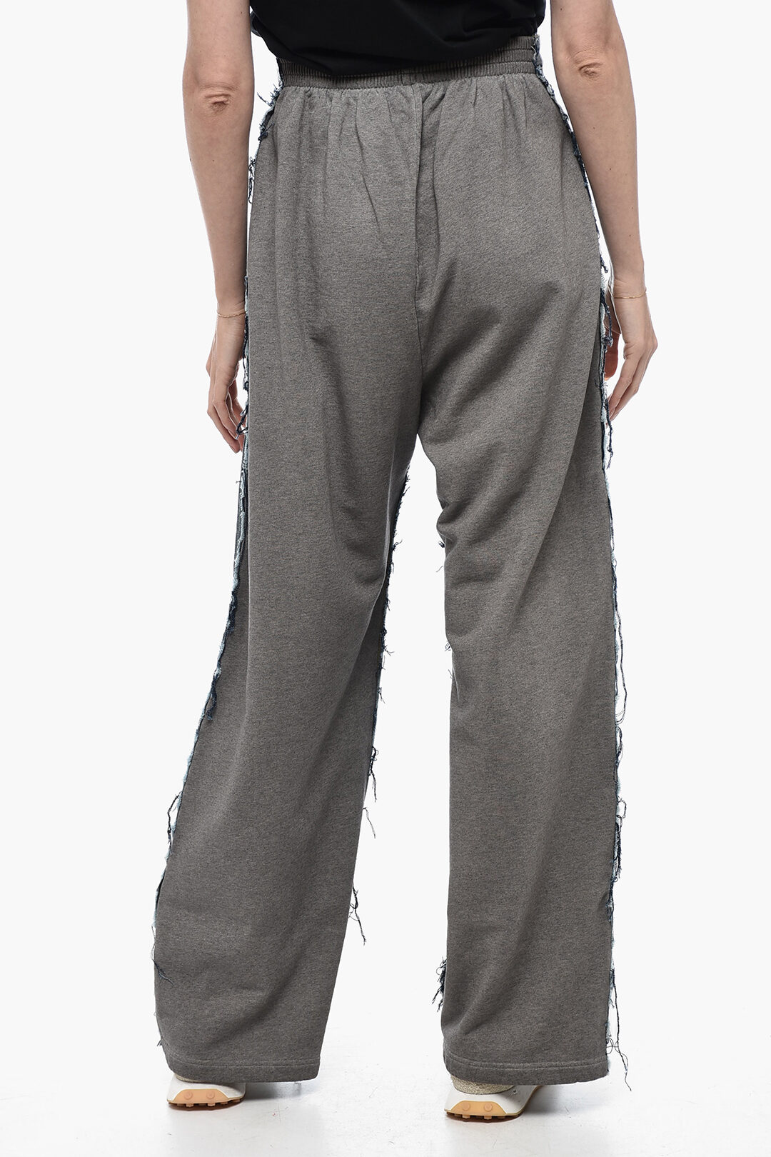 パンツ vintage BALENCIAGA wide pants ep BALENCIAGA Oversized stretch-jersey wide-leg pants | NET-A