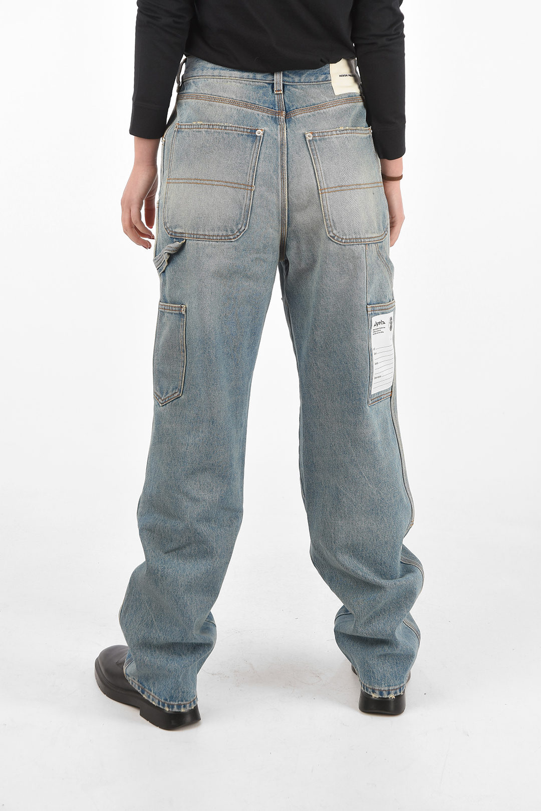 Heron Preston Wide Leg Jeans women - Glamood Outlet