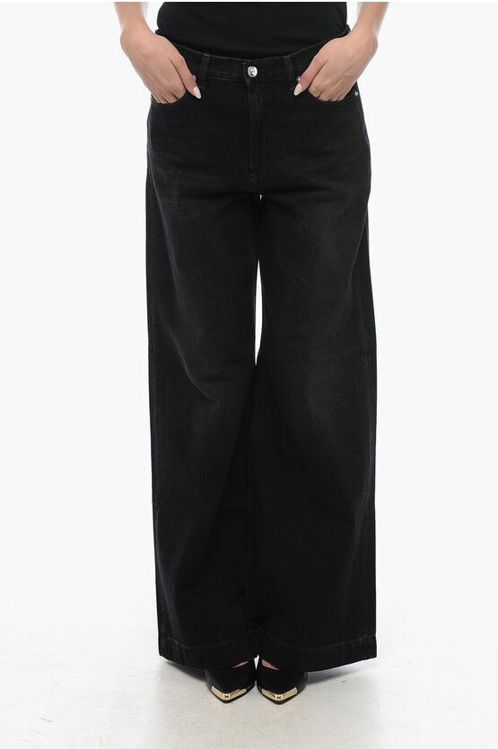 Shop Nine In The Morning Wide Leg Nadia Denims 33cm