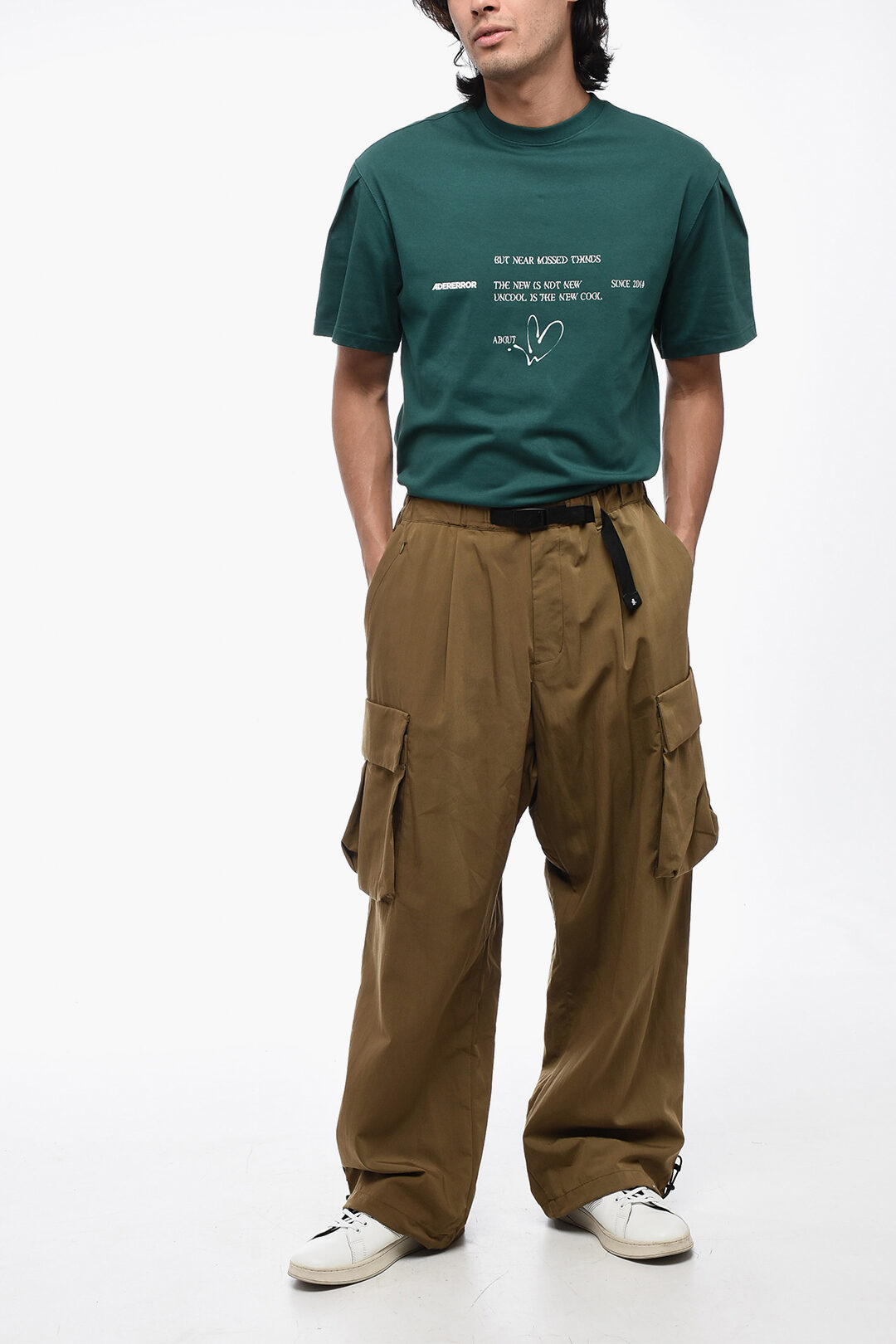 Gramicci Wide Leg Nylon Cargo Pants men - Glamood Outlet