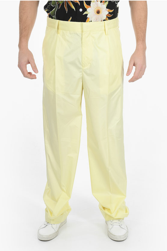 Botter Wide Leg Parley Trousers In Yellow
