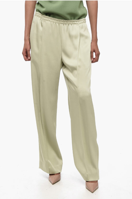 Shop Vince Wide-leg Pleated Joggers