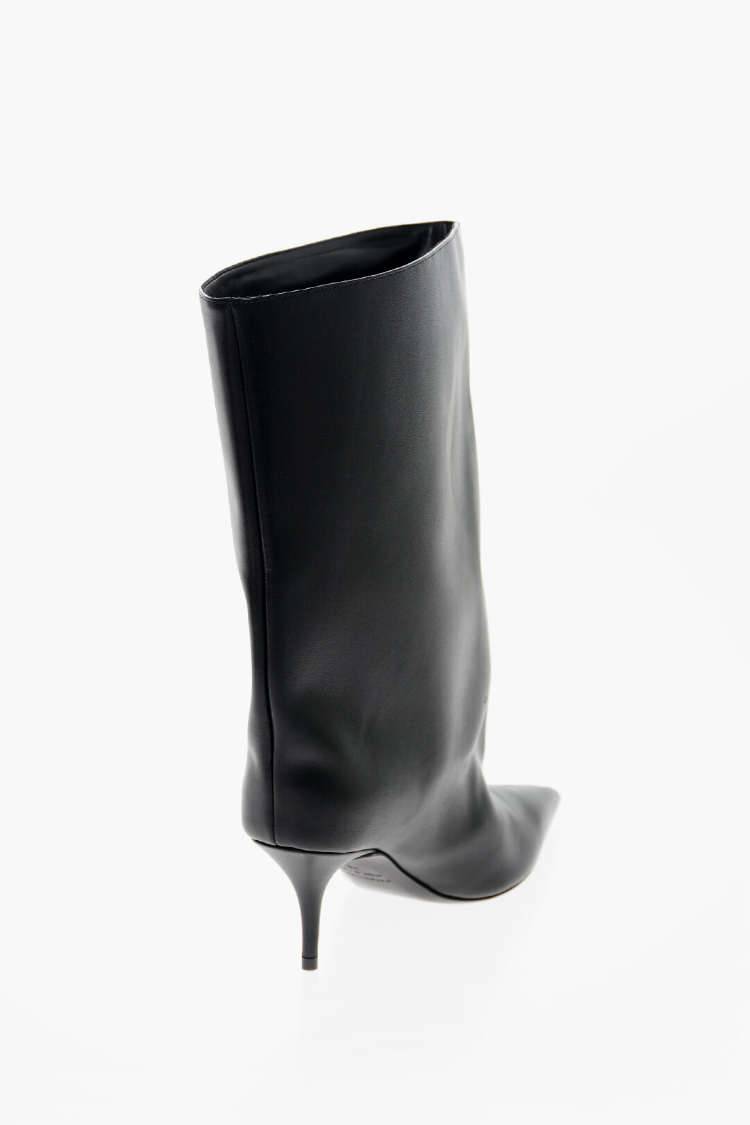 【BALENCIAGA】WADERS 110MM OVER-THE-KNEE ブーツ Balenciaga 110mm Waders Leather Boots In Black - 40% Off