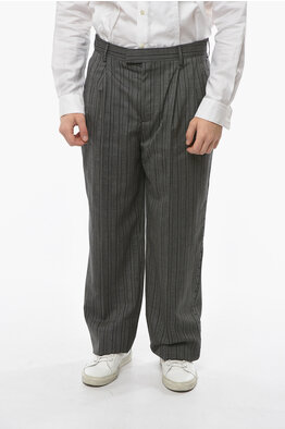 Vetements Baggy Suit Pants in Gray for Men