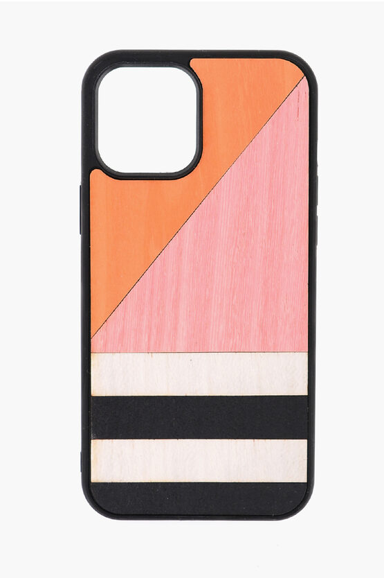 Wood'd Wooden Ratio Iphone 12 Pro Max Hard Case In Multi