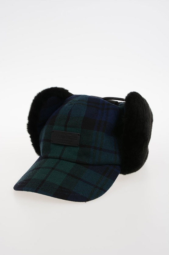 DSQUARED2 WOOL & FUR HAT
