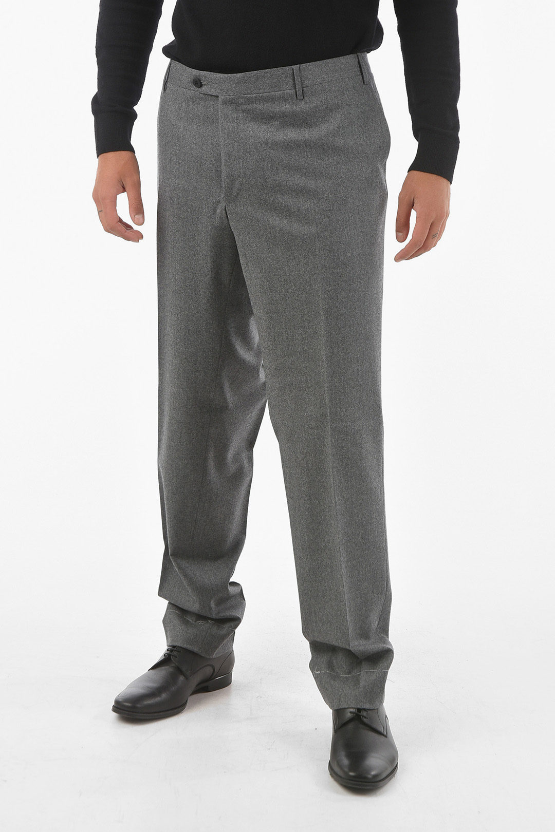 Corneliani Wool ACADEMY Straight-leg Chino Pants men - Glamood Outlet