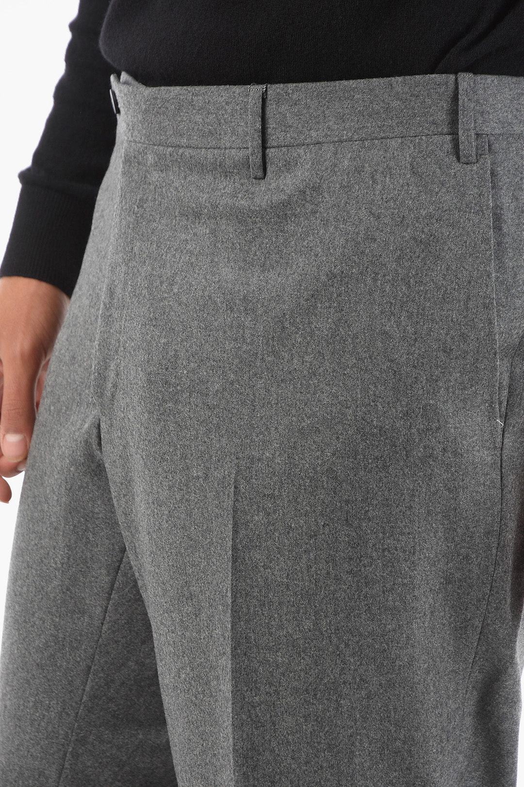 Corneliani Wool ACADEMY Straight-leg Chino Pants men - Glamood Outlet
