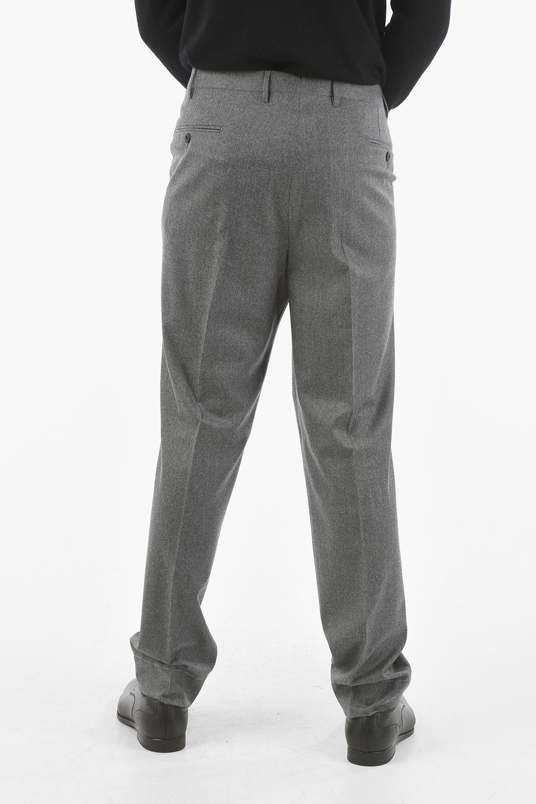 Corneliani Wool ACADEMY Straight-leg Chino Pants men - Glamood Outlet
