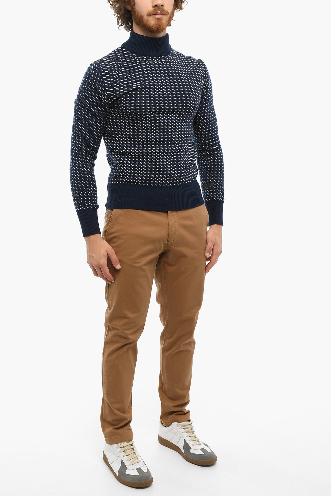 Pull Col Roulé En Cachemire Aqua – Taille S – Noir – Neuf Mais Sans étiquette