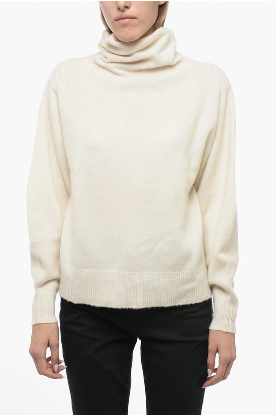 Shop Zimmermann Wool And Cashmere Turtleneck Sweater