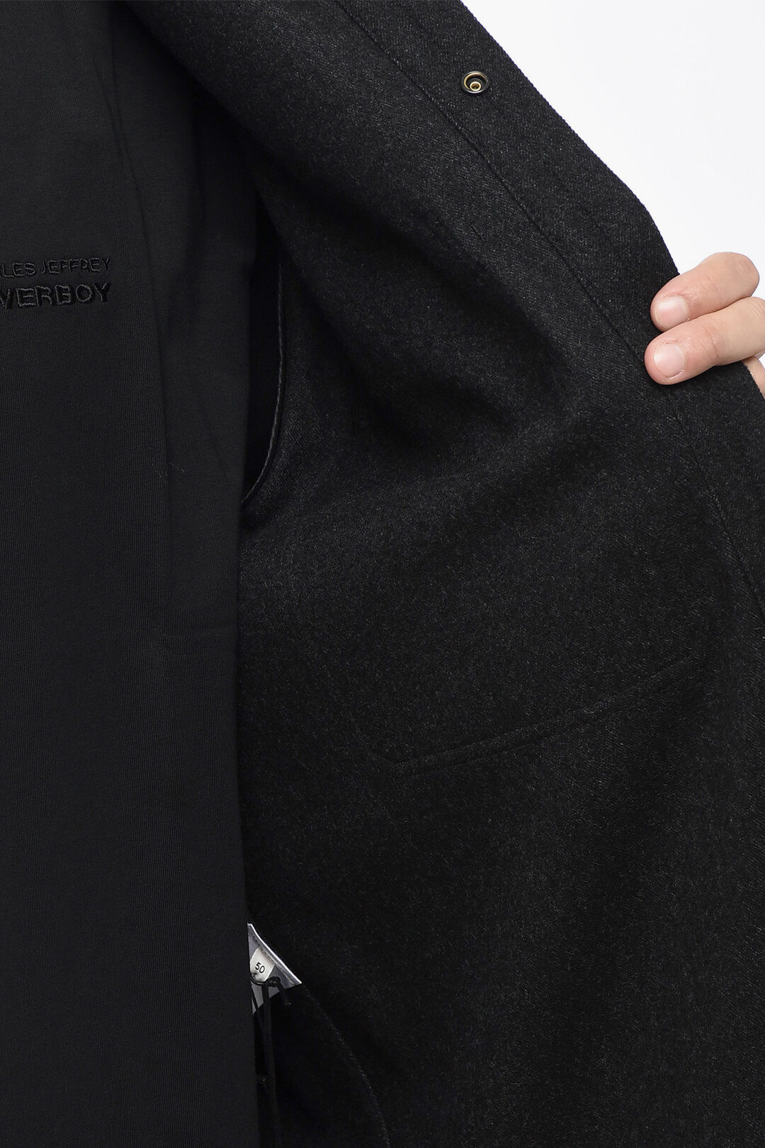 Lemaire Wool and Cotton Overshirt with Double Breast Pocket